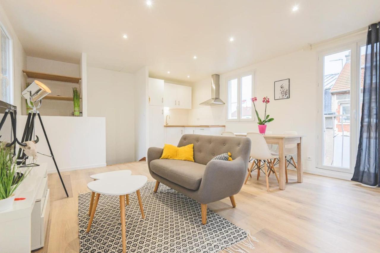 Appartement Lumineux Proche Cathedrale Reims Exterior foto